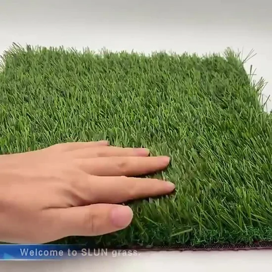 Хэбэй поддельный коврик синтетическая трава дешевая цена оптовая поставка садовой искусственной травы для ландшафта и спорта